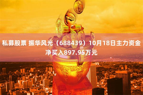 私募股票 振华风光（688439）10月18日主力资金净买入897.95万元